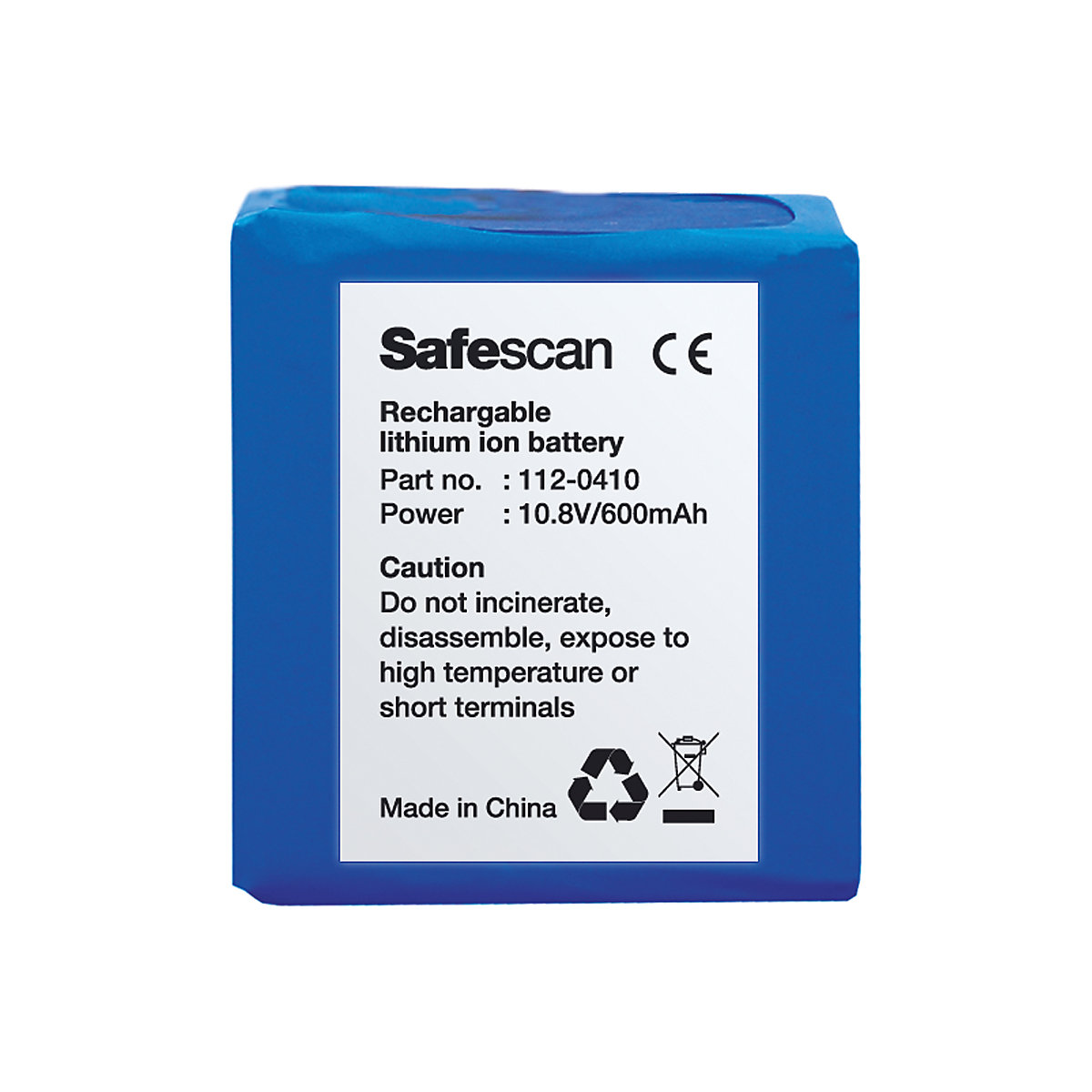 Rechargeable battery - Safescan