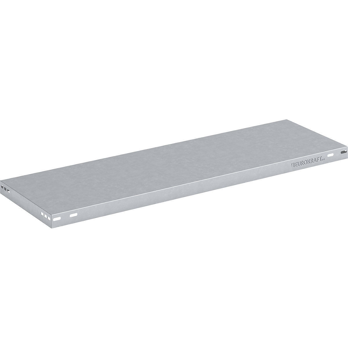 Prateleira para estante de encaixar para armazém, largura 1000 mm – eurokraft pro, galvanizado, profundidade 400 mm-0