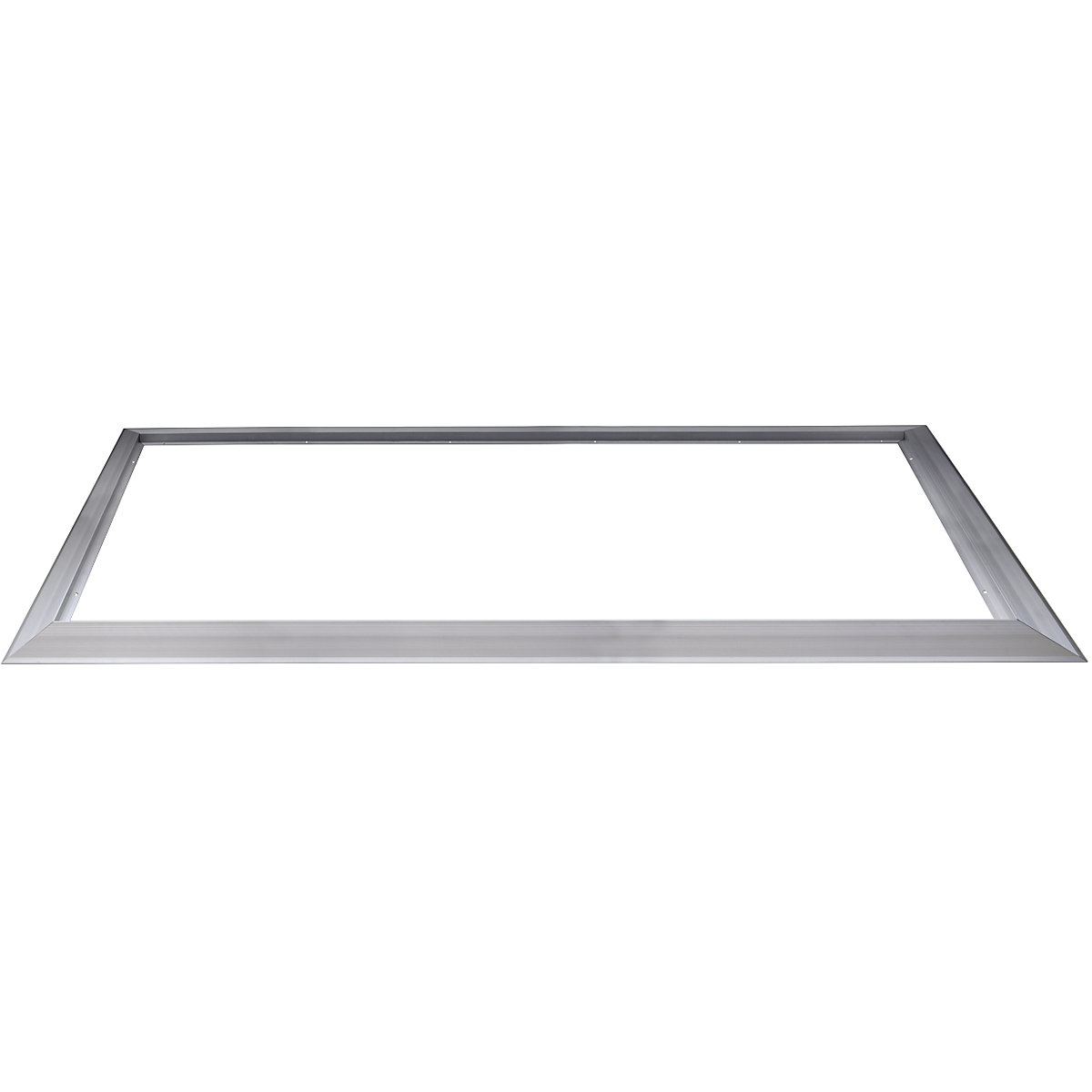Caixilho em alumínio, biselado – Miltex, para esteira com perfis de alumínio, para CxL 1585 x 785 mm-0