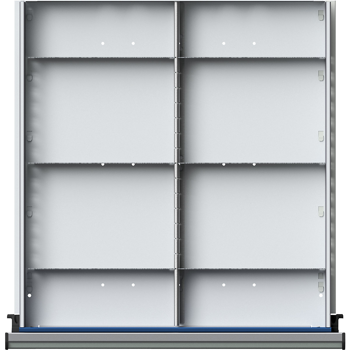 Chapa separadora para gavetas com LxP 500 x 540 mm – ANKE