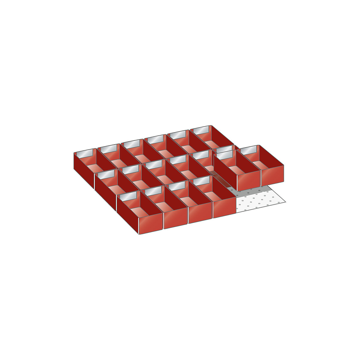 Conjunto de divisórias para gavetas – LISTA