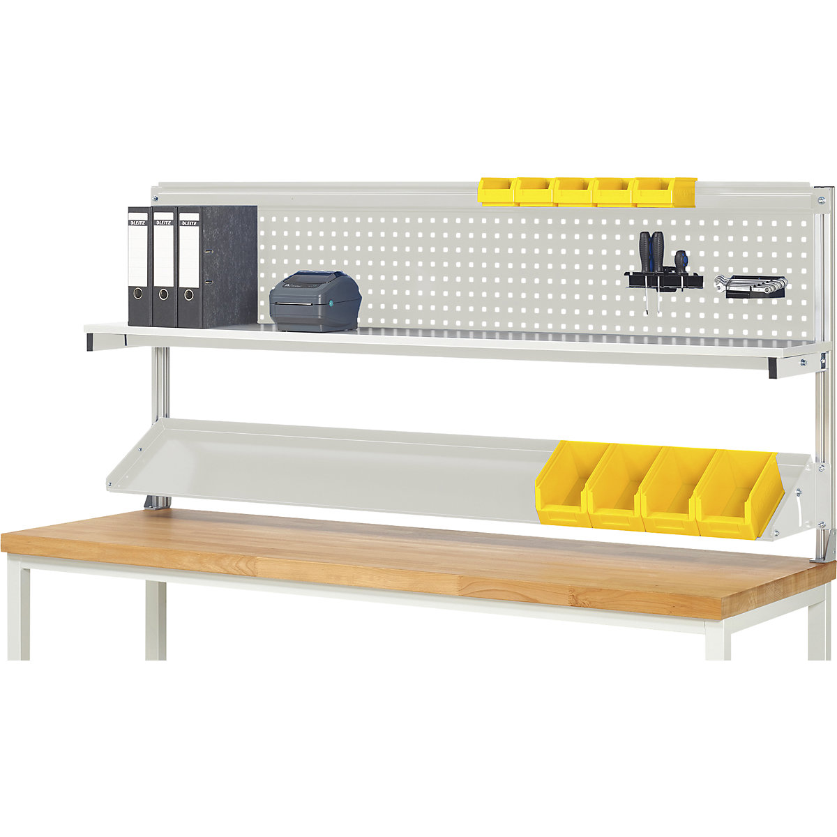 Conjunto de montagem do sistema 7 – RAU, para bancada de trabalho, LxPxA 2000 x 350 x 900 mm-0