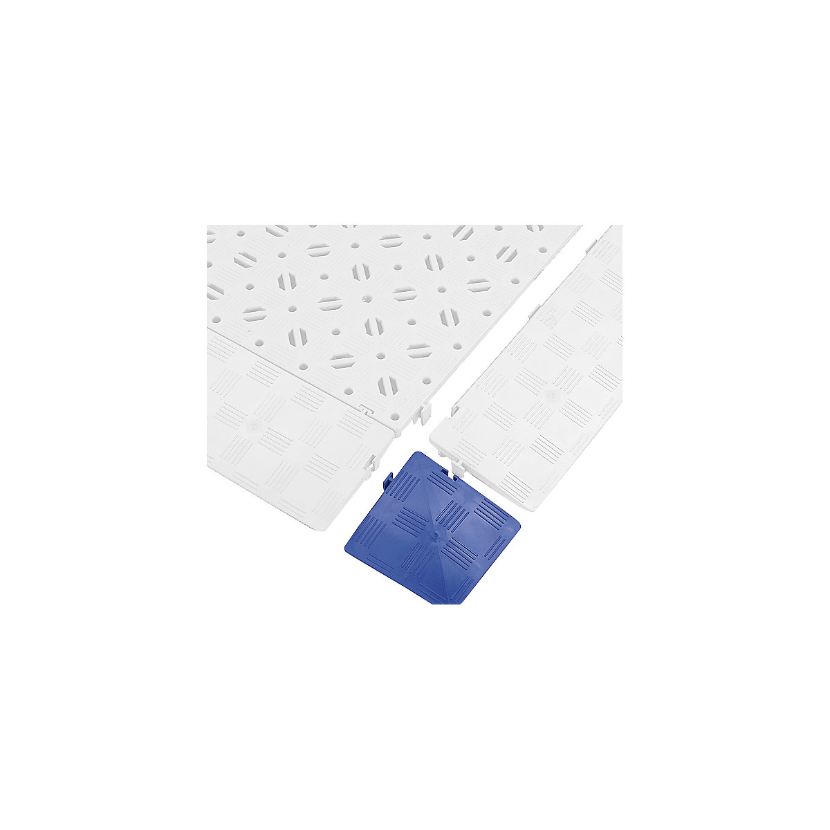 Elemento de canto, UE 4 unid., C x L x A 120 x 120 x 25 mm, azul-0