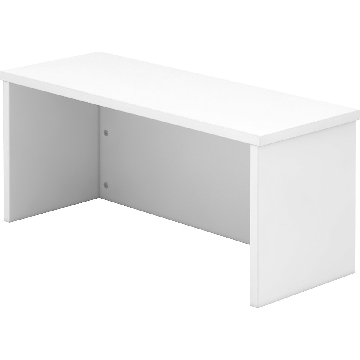 Módulo para balcões, para secretária 800 mm de largura, branco-0