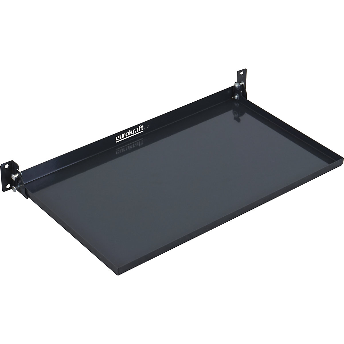 Prateleira, rebatível CustomLine, para carro de andares e de montagem, cinzento antracite RAL 7016-0