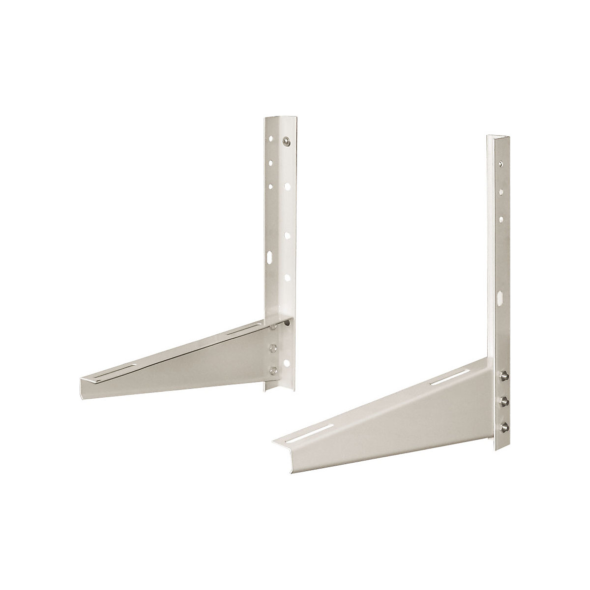 Suporte de parede para ares condicionados Split, unidade exterior, 2 suportes, branco-0