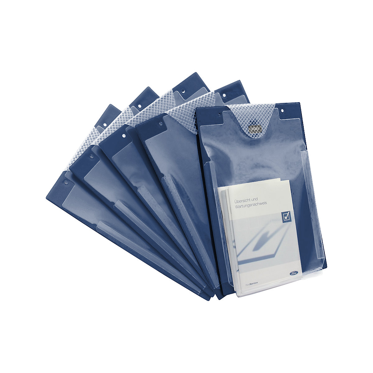 Bolsa de tarefas A4 TURBO – EICHNER, LxP 230 x 330 mm, embalagem de 10 unid., azul-0