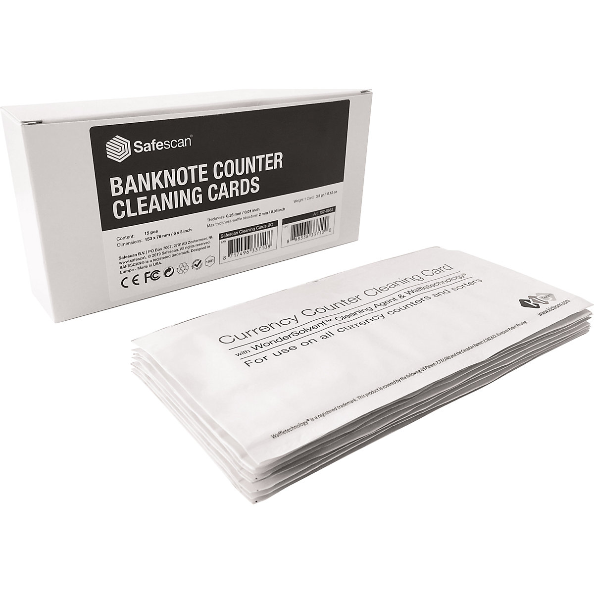 Cartões de limpeza – Safescan (Imagem do produto 3)-2