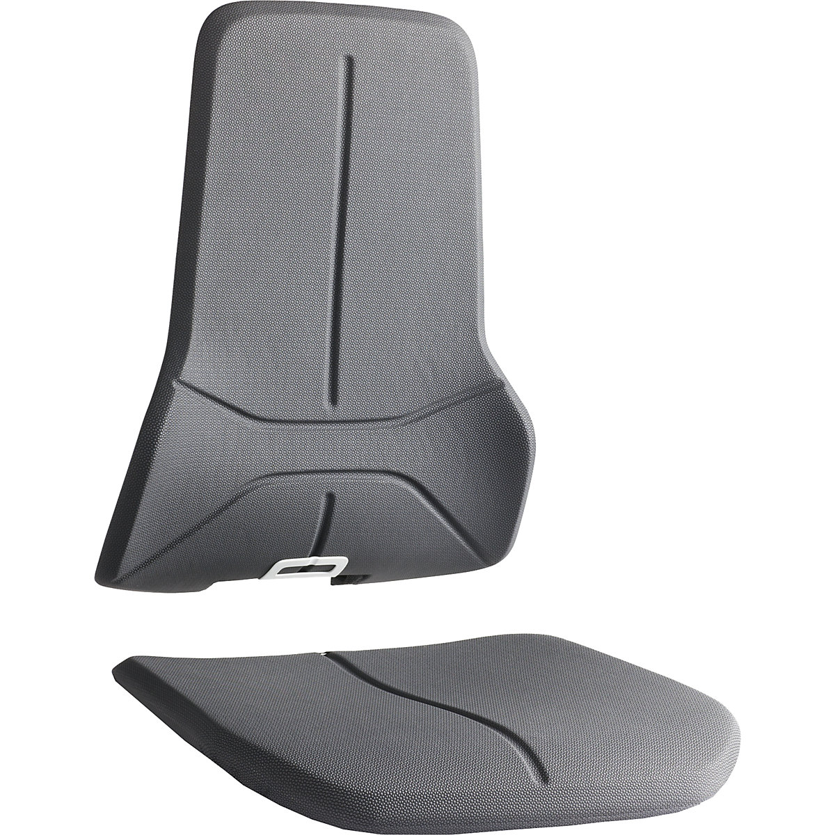 Conjunto de estofos para cadeiras de trabalho giratórias NEON – bimos, 1 elemento de assento e 1 elemento de encosto, Supertec – extremamente resistente contra desgaste, insensível, fácil de limpar-0