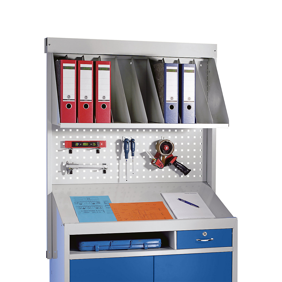 Módulo de organização para armário escrivaninha – eurokraft basic