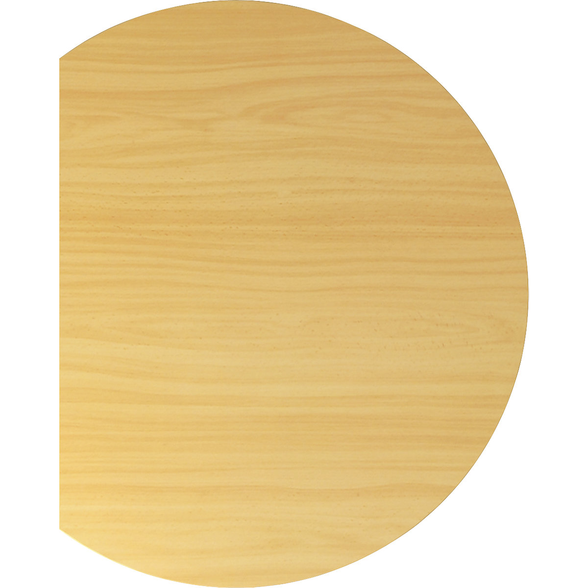 Mesa adicional – eurokraft pro, com pé de apoio ajustável em altura, imitação faia/alumínio-0