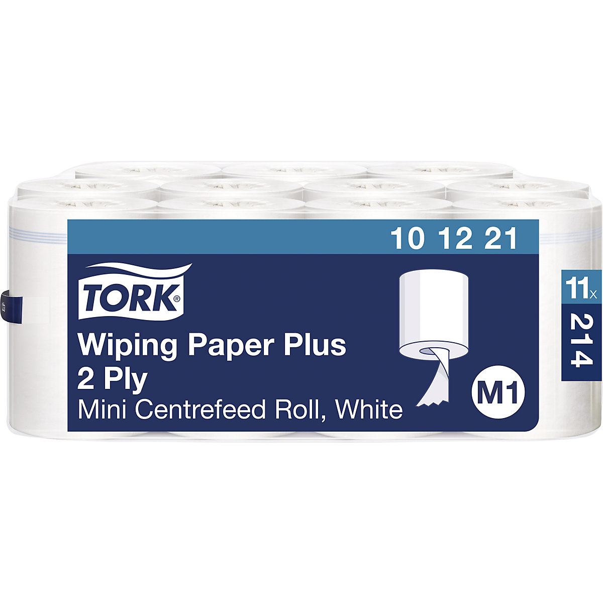 Toalhetes de papel forte multiusos com mini-desenrolamento interior - TORK