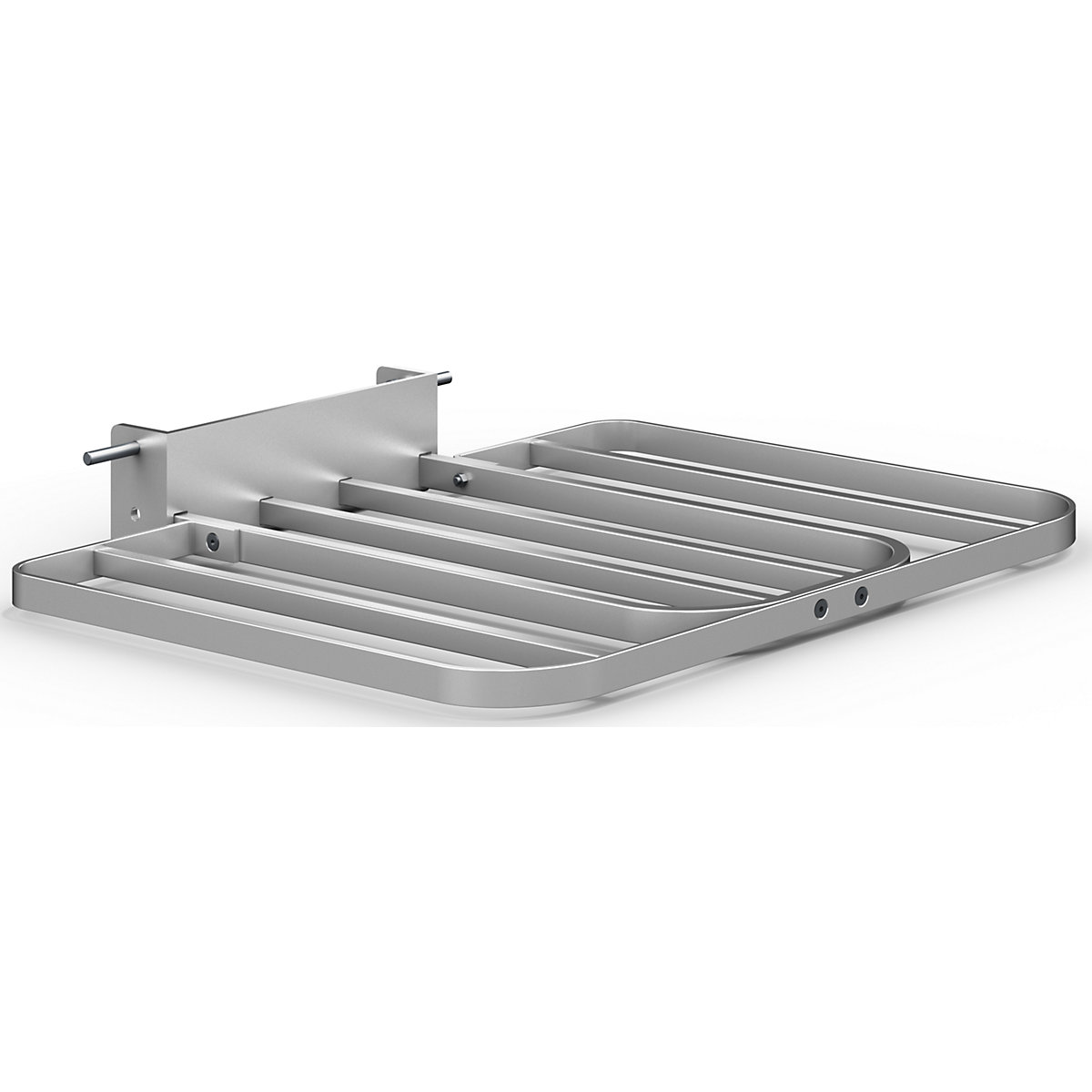 Carro para sacos, pá para pacotes – eurokraft pro, LxP 430 x 450 mm, alumínio-0