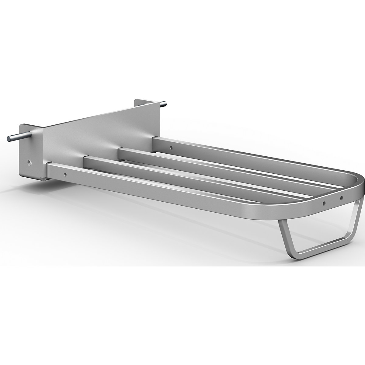 Carro para sacos, pá para pacotes – eurokraft pro, LxP 430 x 250 mm, com pega, alumínio-0