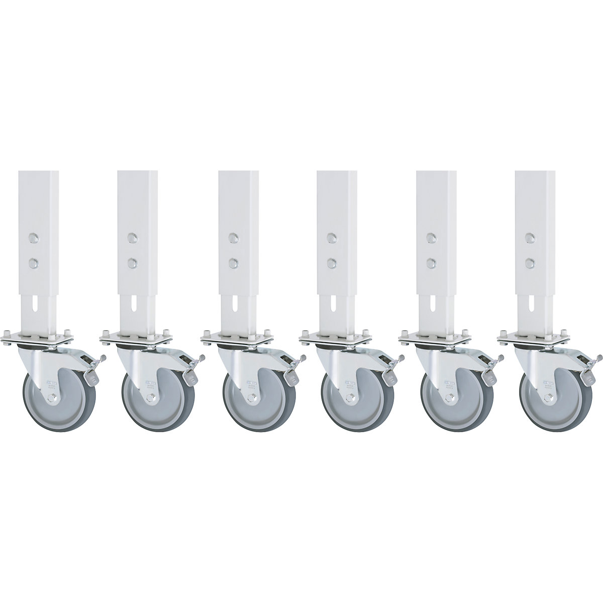 Conjunto de rodas de 6 peças – RAU