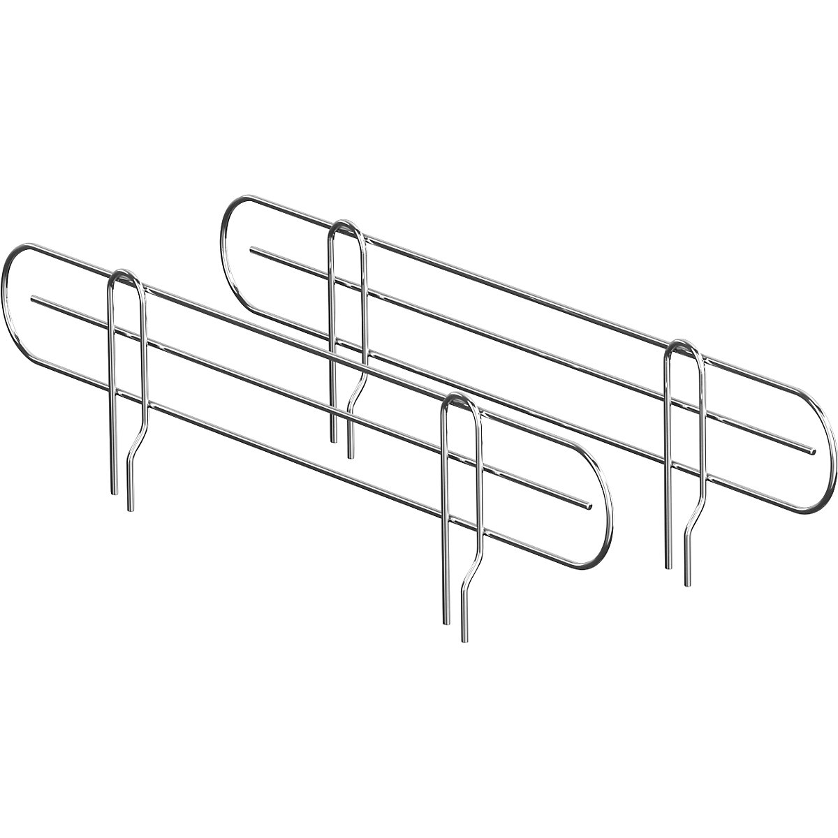 Limitador lateral, embalagem de 2 unid., para uma profundidade de 610 mm-0
