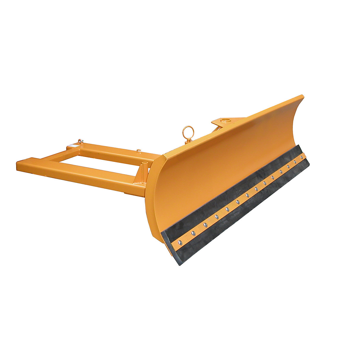 Limpa-neves para empilhadoras – eurokraft pro, barra de limpeza em borracha, largura da placa 2100 mm-0