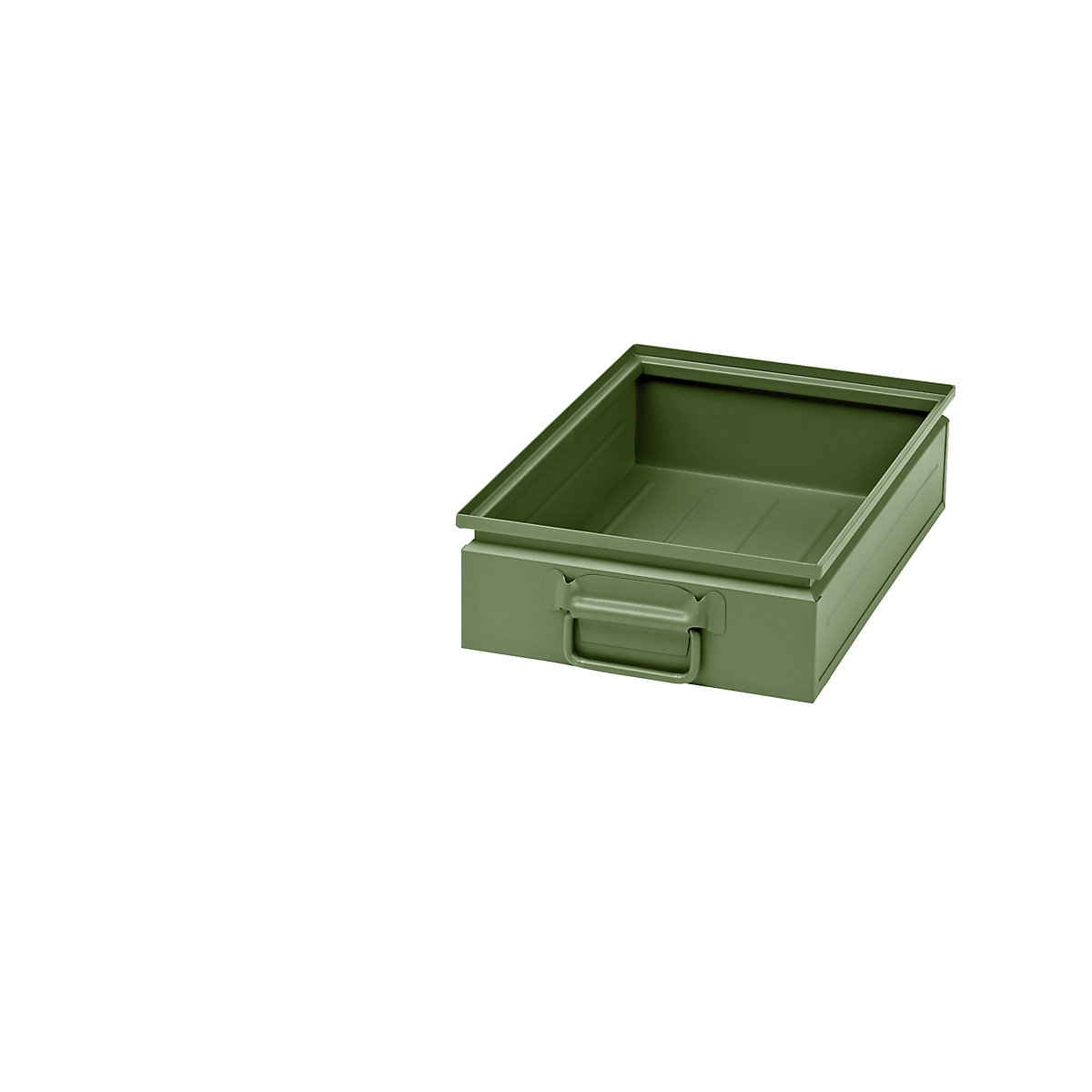 Caja apilable de chapa de acero