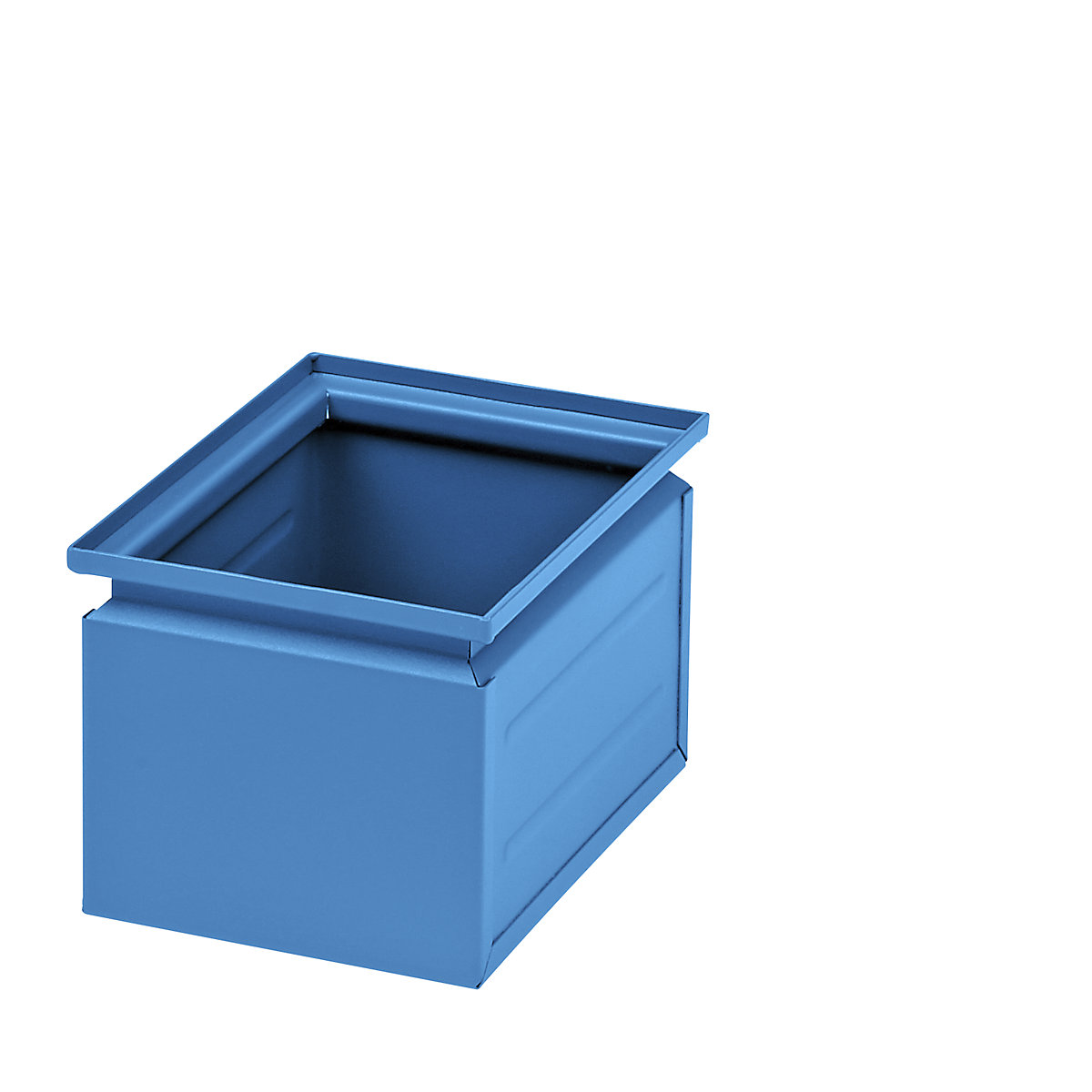 Caja apilable de chapa de acero