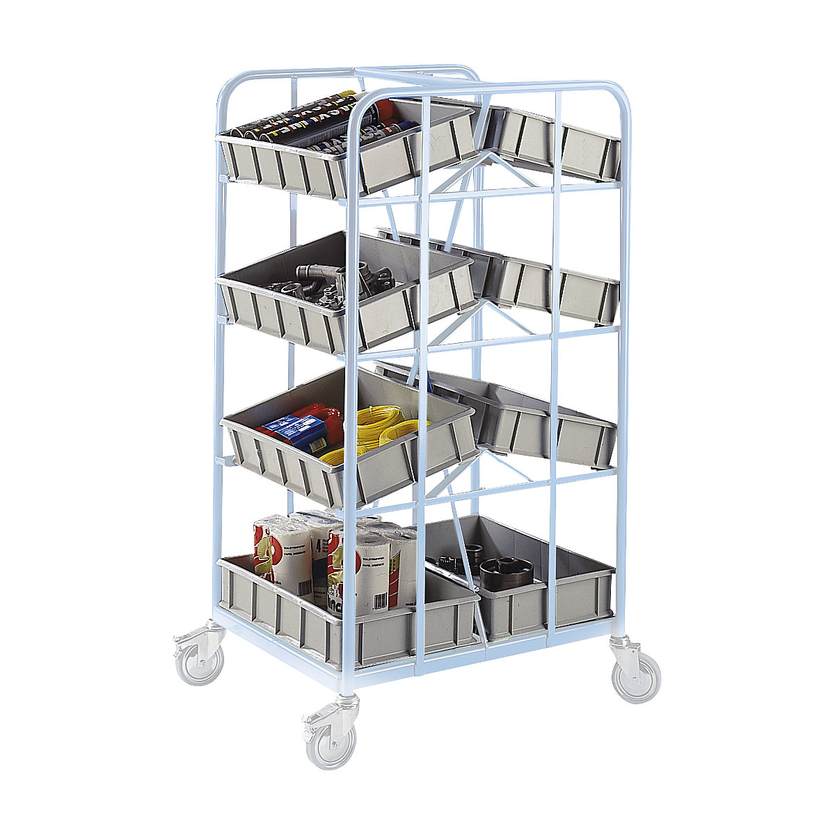 Caja de plástico apilable – mauser