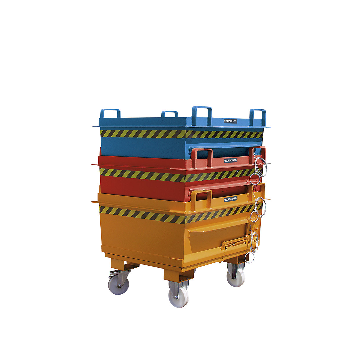 Contenedor cónico con trampilla – eurokraft pro (Imagen del producto 6)-5