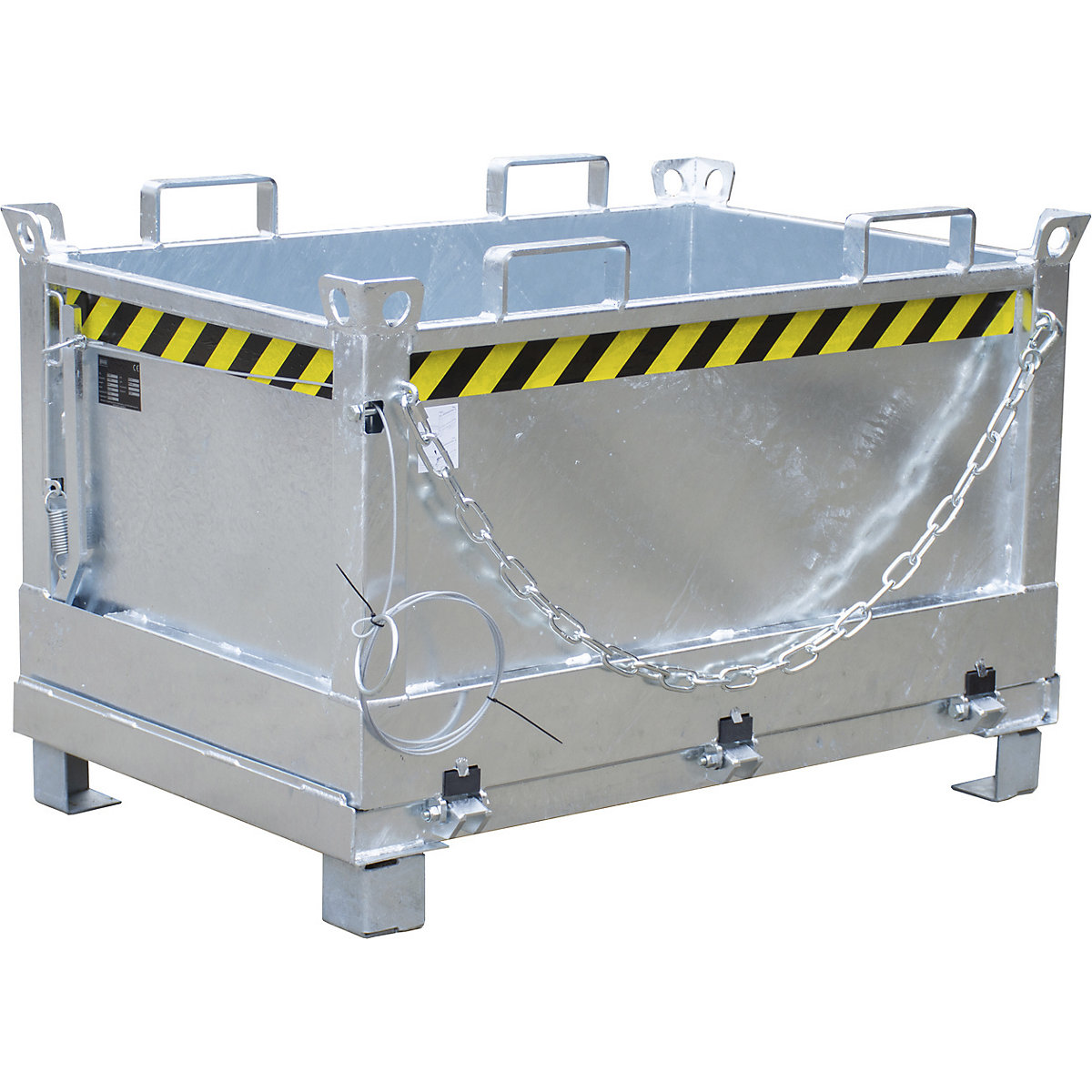 Contenedor con trampilla – eurokraft pro (Imagen del producto 8)-7