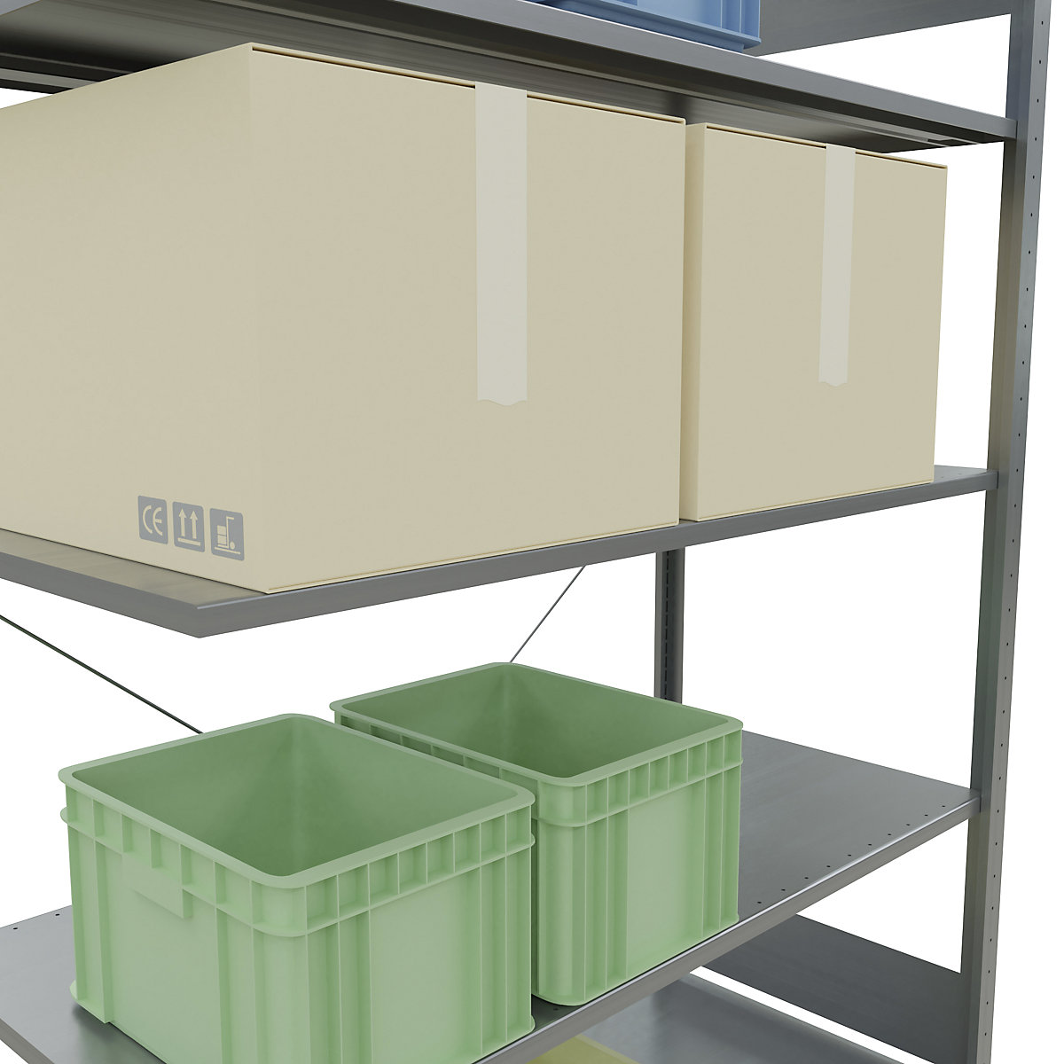 Estantería ensamblable – eurokraft pro (Imagen del producto 11)-10