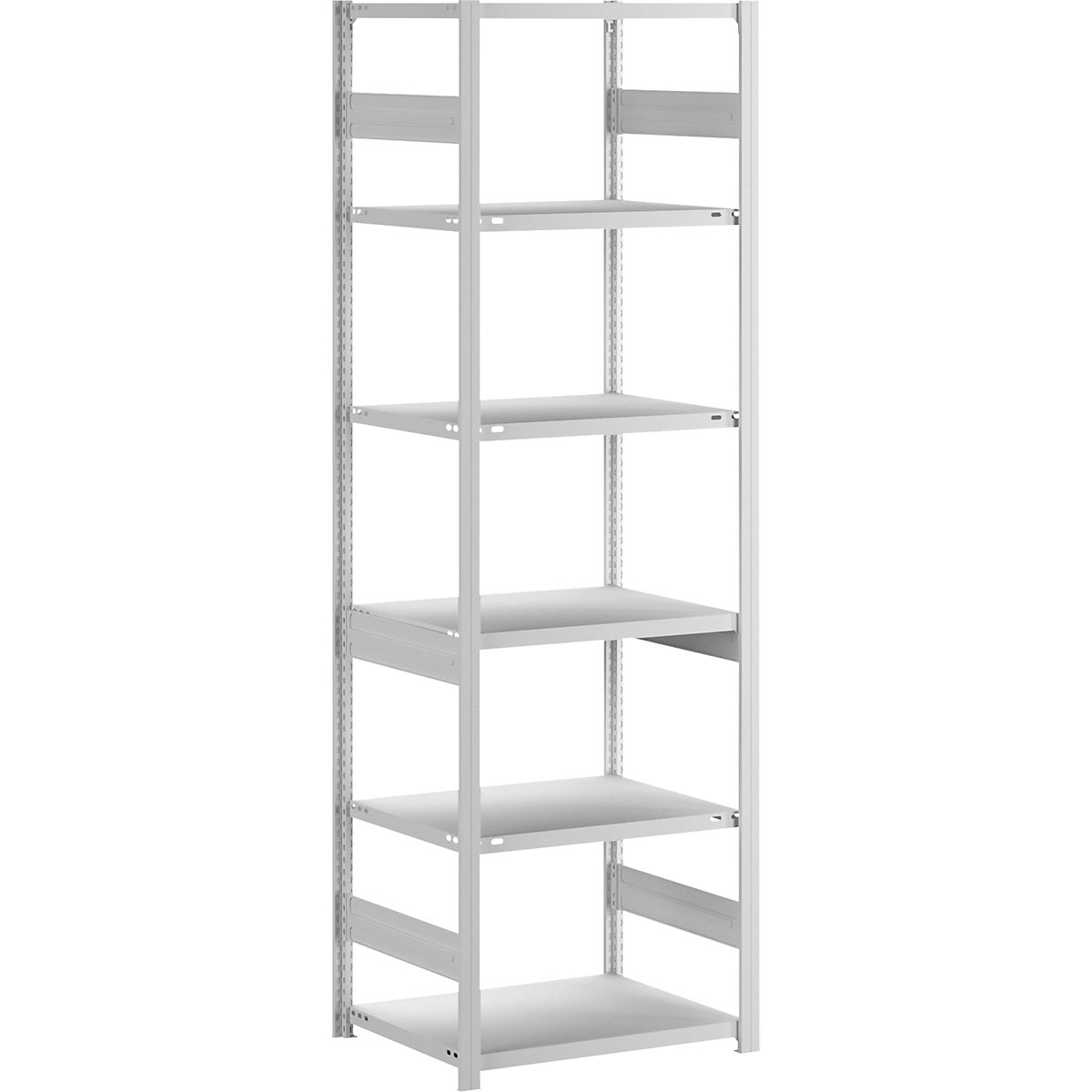 Estantería modular ensamblable, construcción semipesada – eurokraft pro