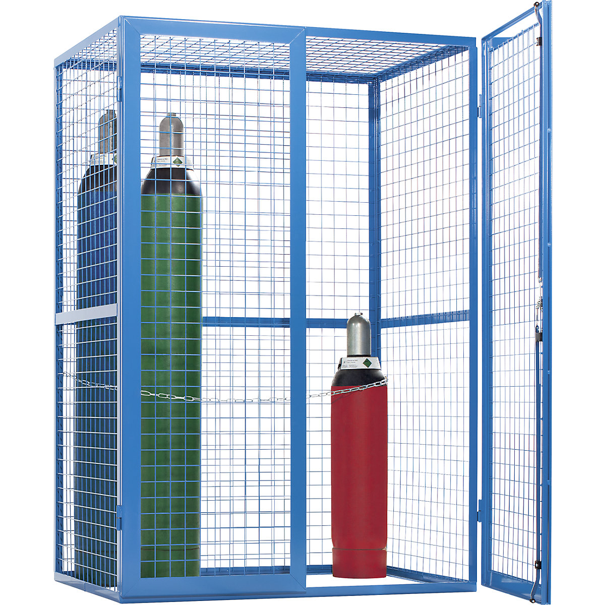 Armario para bombonas de gas – eurokraft pro (Imagen del producto 2)-1