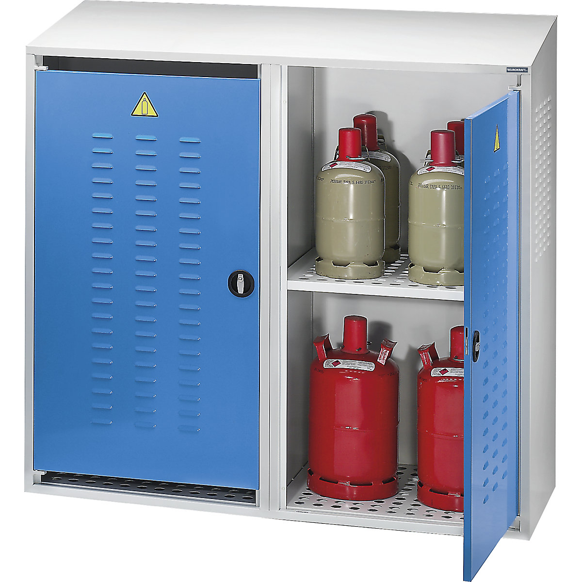 Armario para bombonas de gas – eurokraft pro (Imagen del producto 3)-2