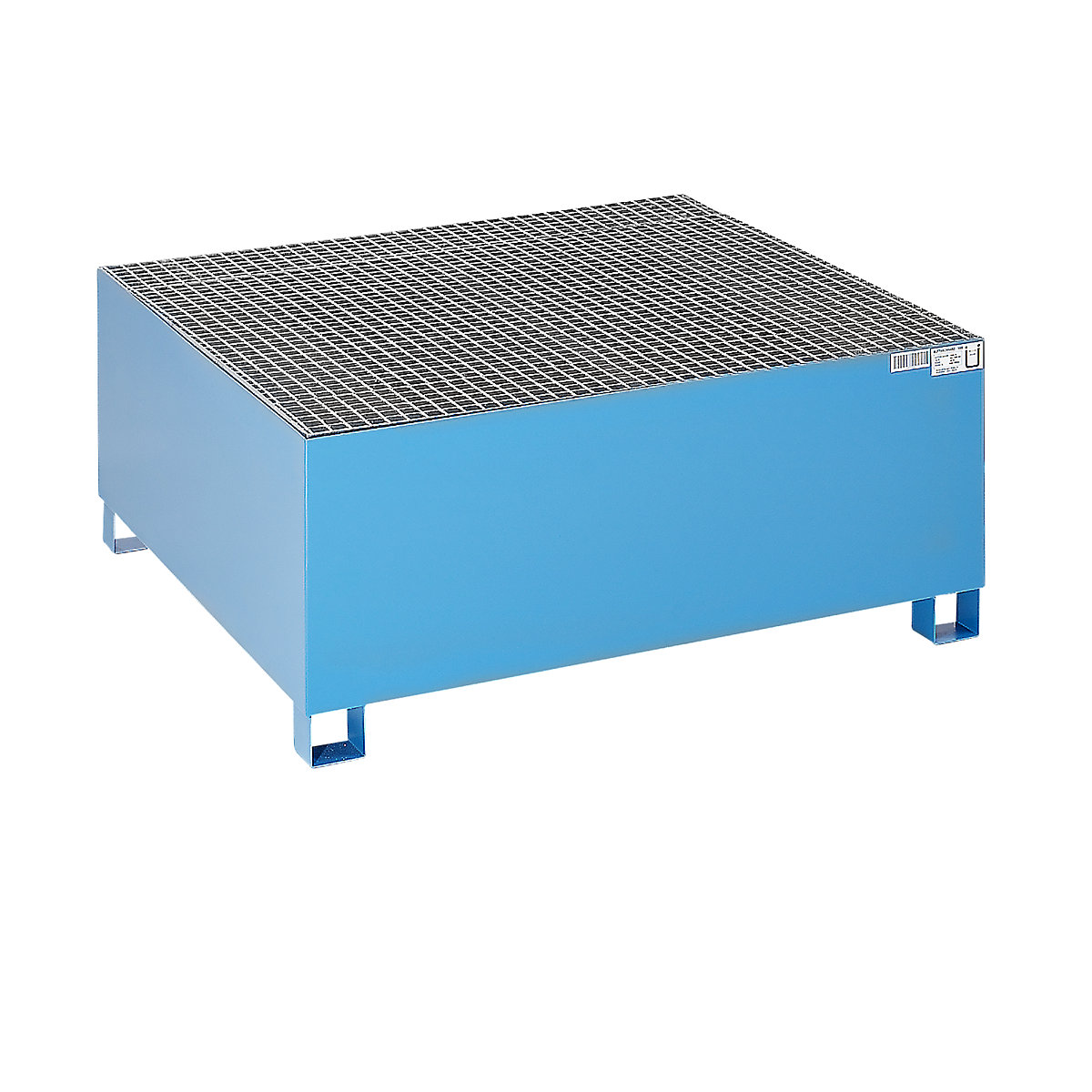 Cubeta colectora de acero para contenedores depósito IBC/KTC – eurokraft basic