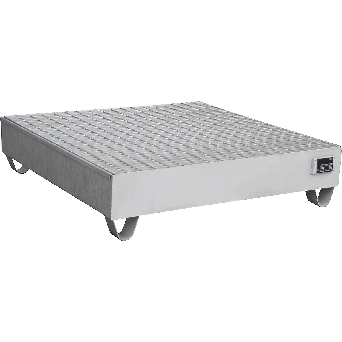 Vasca di raccolta in acciaio inox – eurokraft pro (Foto prodotto 2)-1