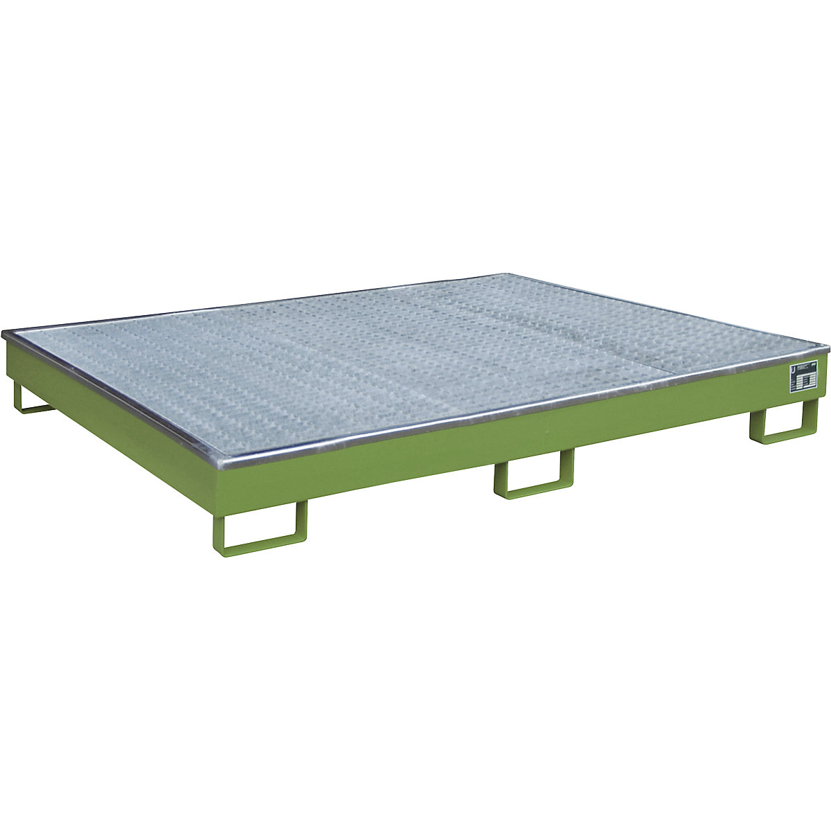 Vasca di raccolta per scaffali con inserto in PE – eurokraft pro