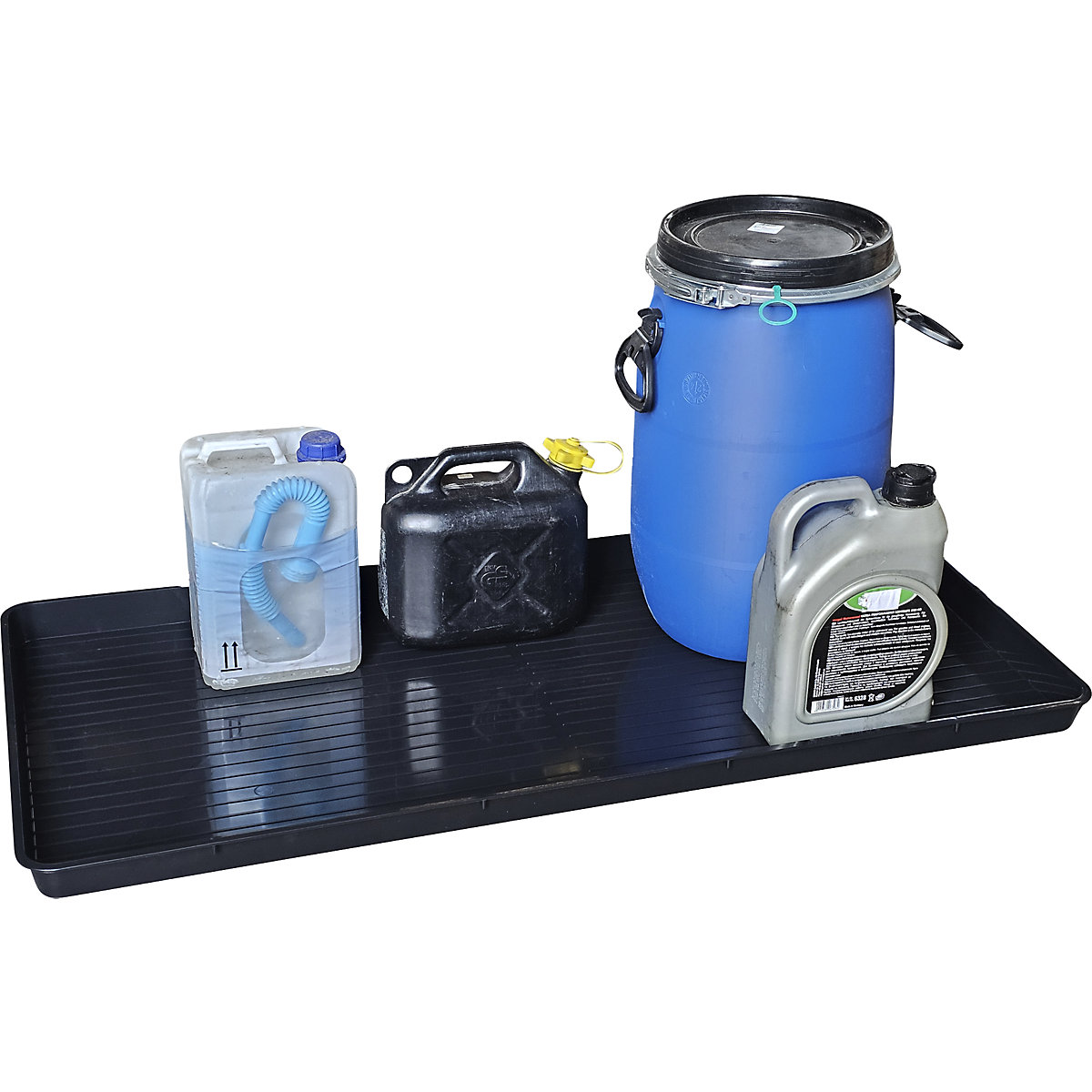 Vasca universale in PE per taniche – eurokraft basic (Foto prodotto 3)-2