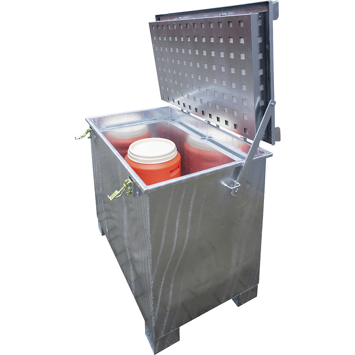 Contenitore per lo stoccaggio di accumulatori per batterie/accumulatori agli ioni di litio - eurokraft pro