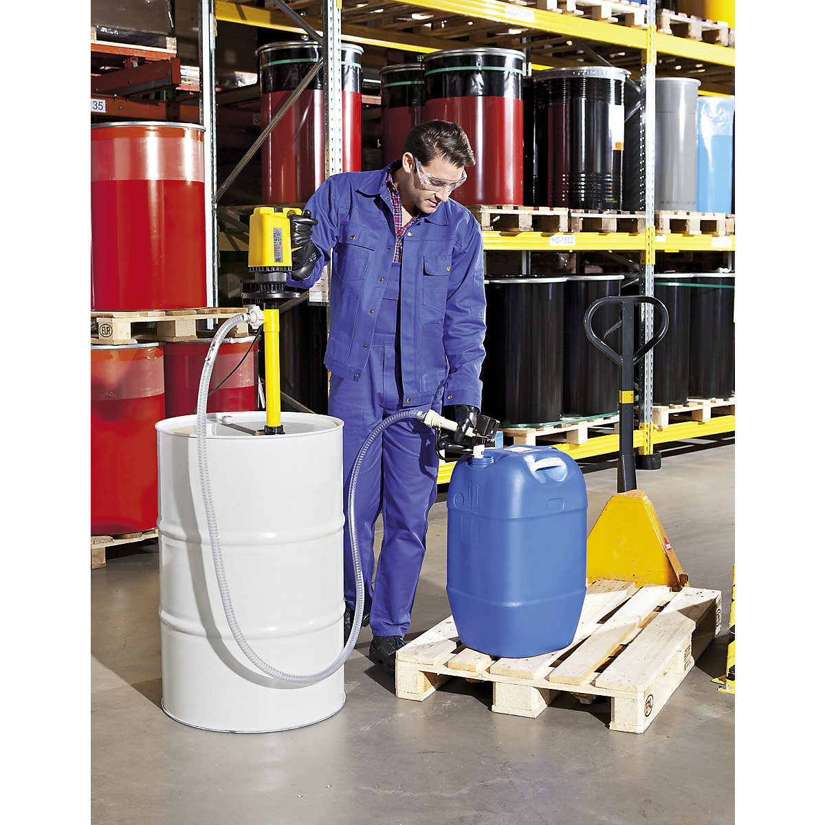 Set di pompe elettriche per fusti – Lutz (Foto prodotto 2)-1