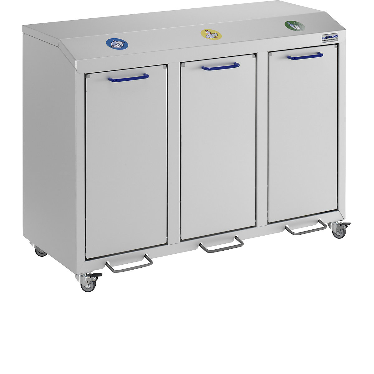 Contenitore in alluminio per raccolta differenziata G®-COLLECT – Gmöhling (Foto prodotto 7)-6