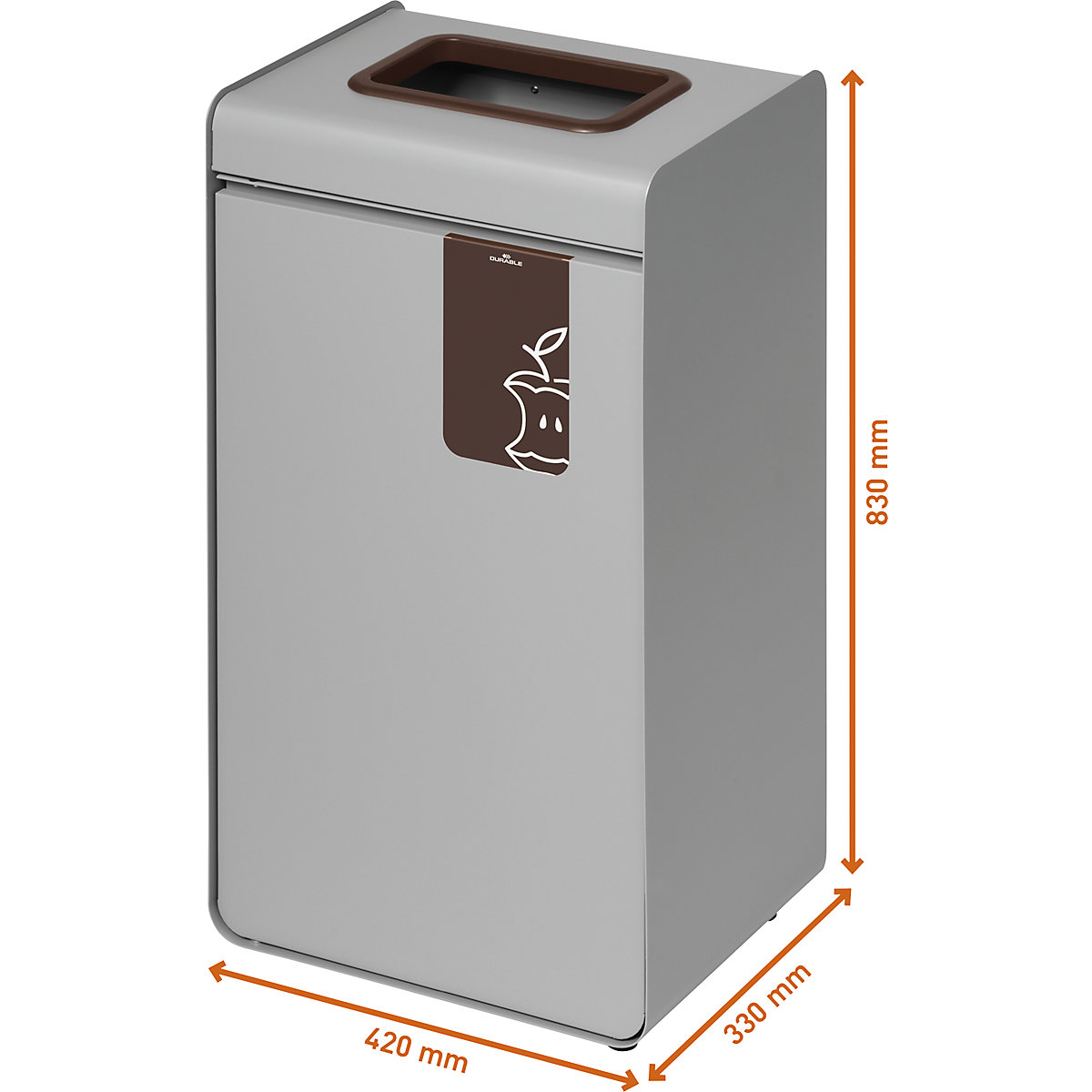 Contenitore per la raccolta differenziata DURASORT® 55 l – DURABLE (Foto prodotto 6)-5