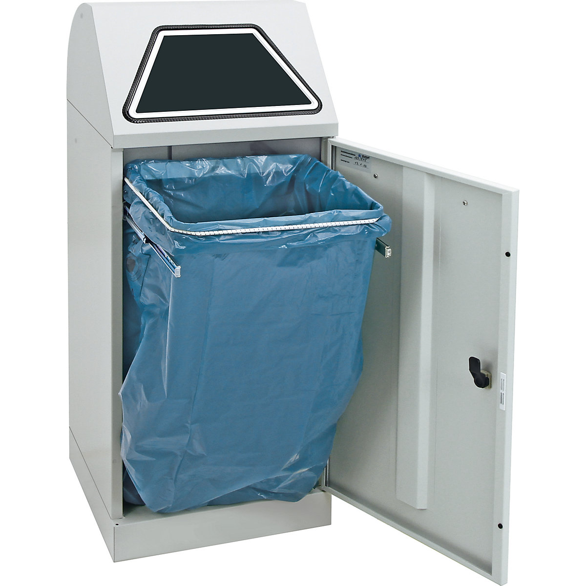 Contenitore per la raccolta differenziata, sportellino manuale (Foto prodotto 18)-17