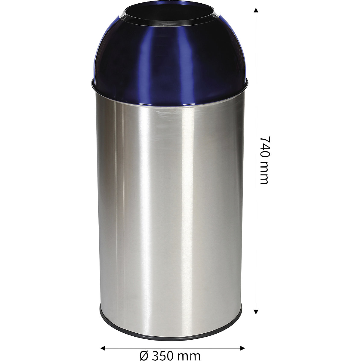 Contenitore per rifiuti in acciaio inox – Probbax (Foto prodotto 5)-4