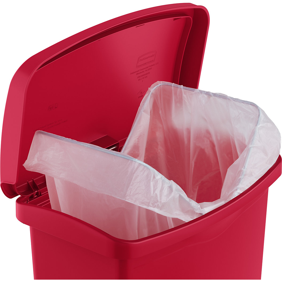 Pattumiera a pedale SLIM JIM® – Rubbermaid (Foto prodotto 4)-3