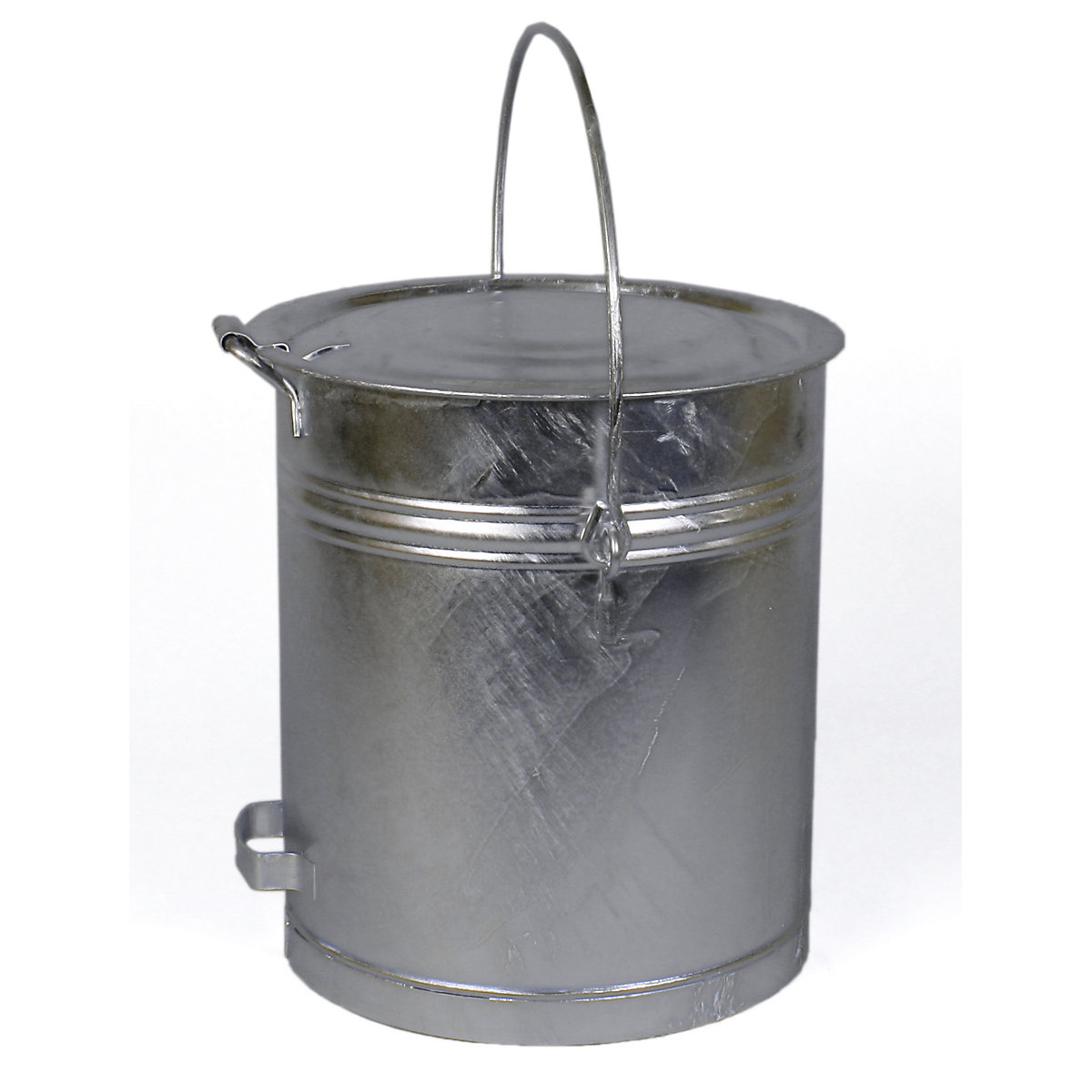 Secchio con coperchio a cerniera