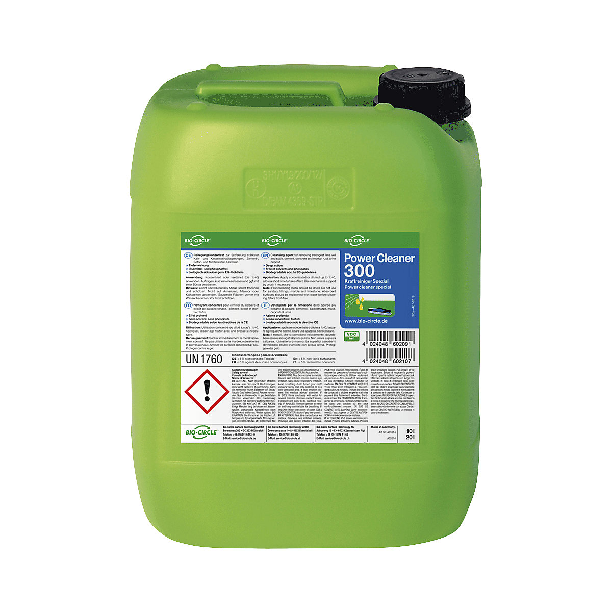 Detergente Power Cleaner 300 – Bio-Circle