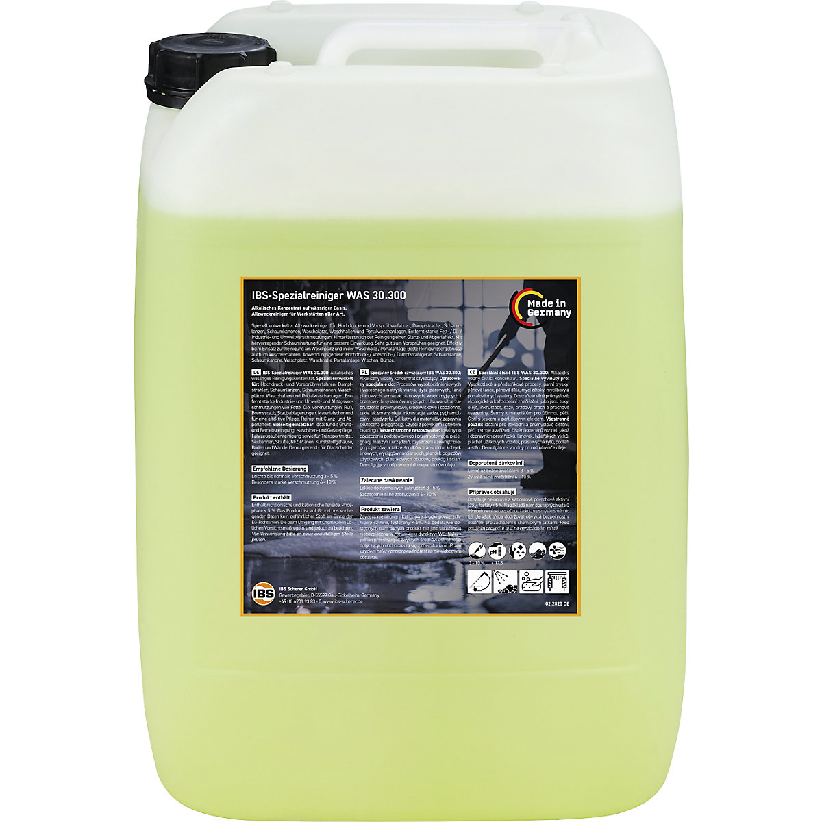 Detergente per officina WAS 30.300 - IBS Scherer