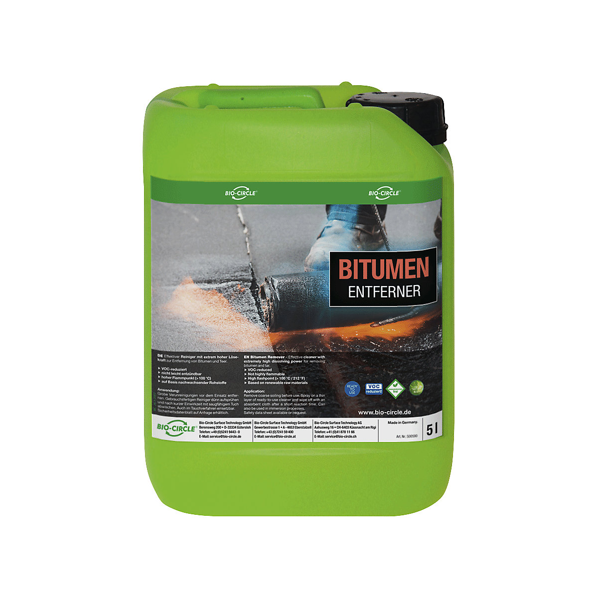 Pulitore per bitume - Bio-Circle