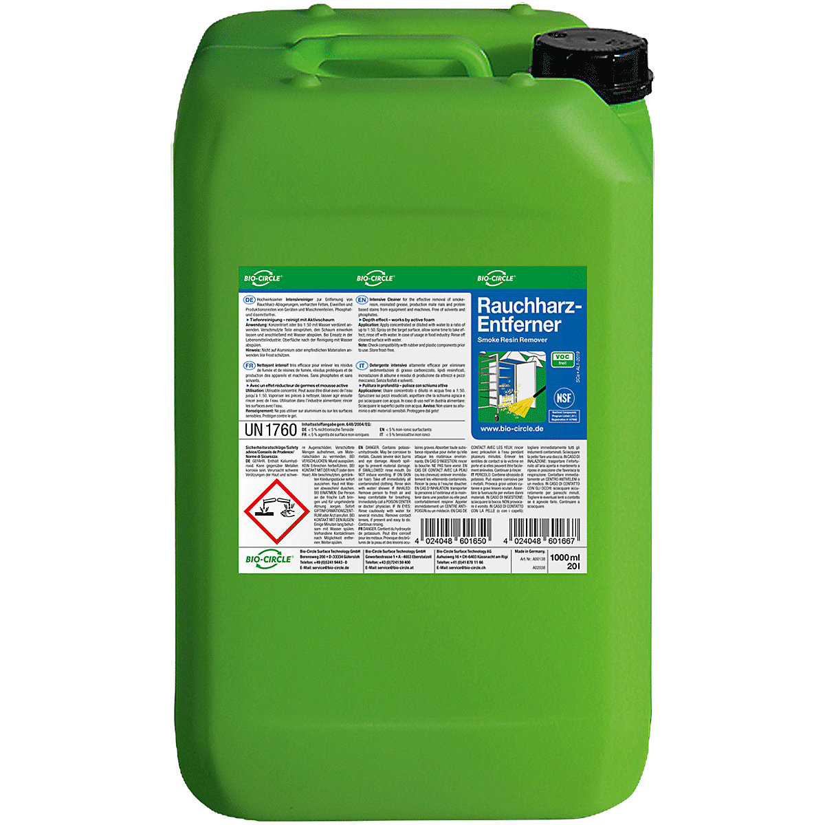 Pulitore per resina e fumo - Bio-Circle