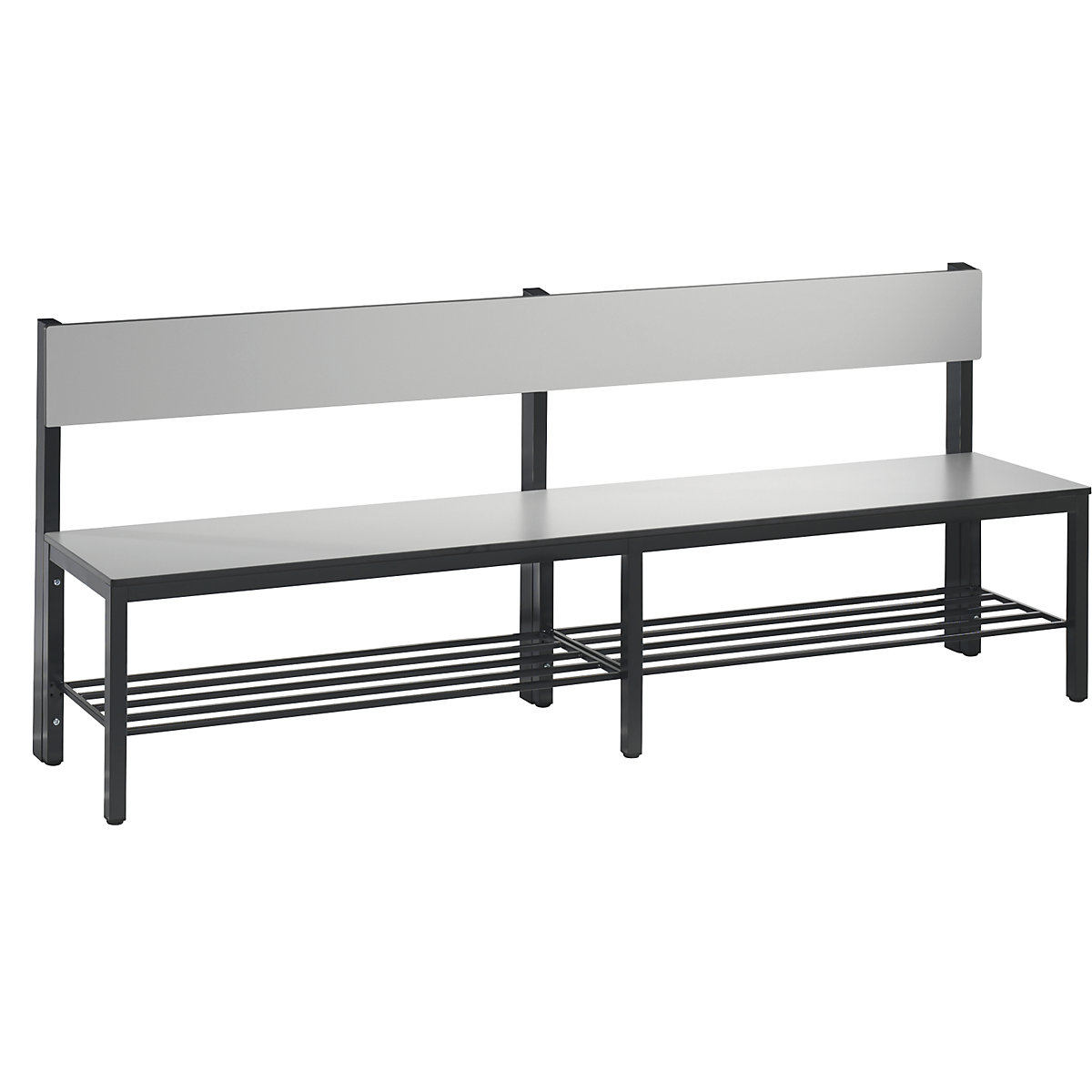Bancă de vestiar COMFORT, pe o singură parte – C+P