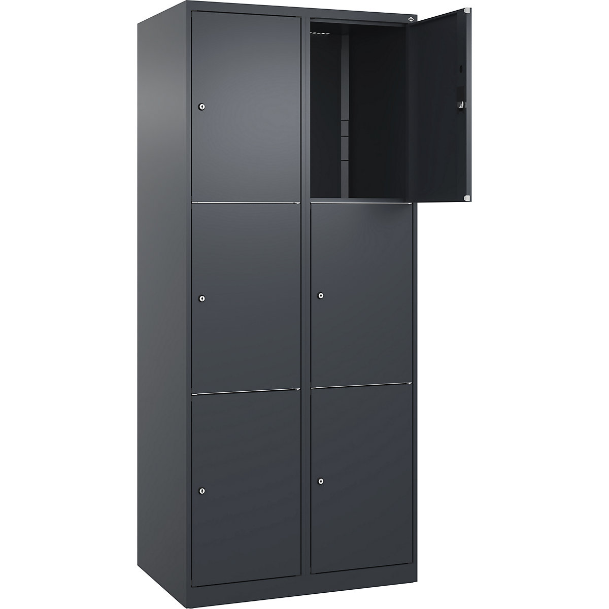Dulap cu 3 compartimente cu încuietoare Classic PLUS – C+P (Imagine produs 3)-2
