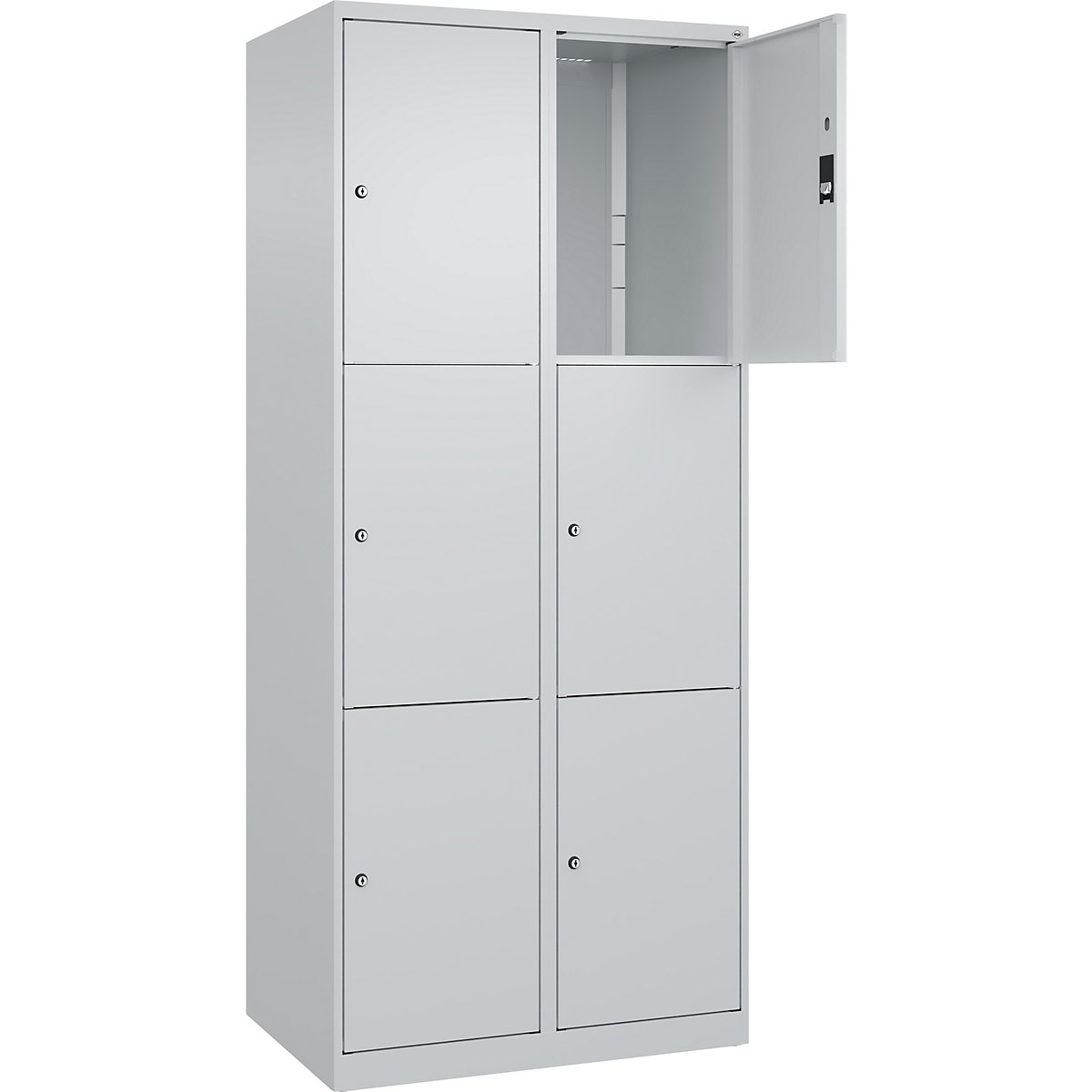Dulap cu 3 compartimente cu încuietoare Classic PLUS – C+P (Imagine produs 3)-2