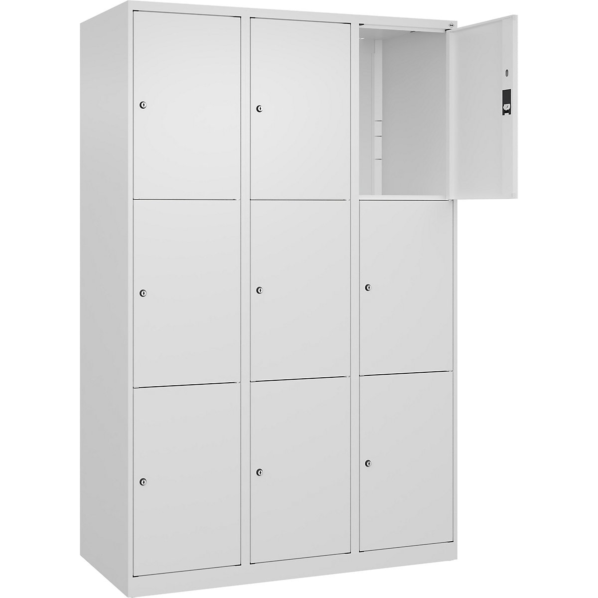 Dulap cu 3 compartimente cu încuietoare Classic PLUS – C+P (Imagine produs 4)-3